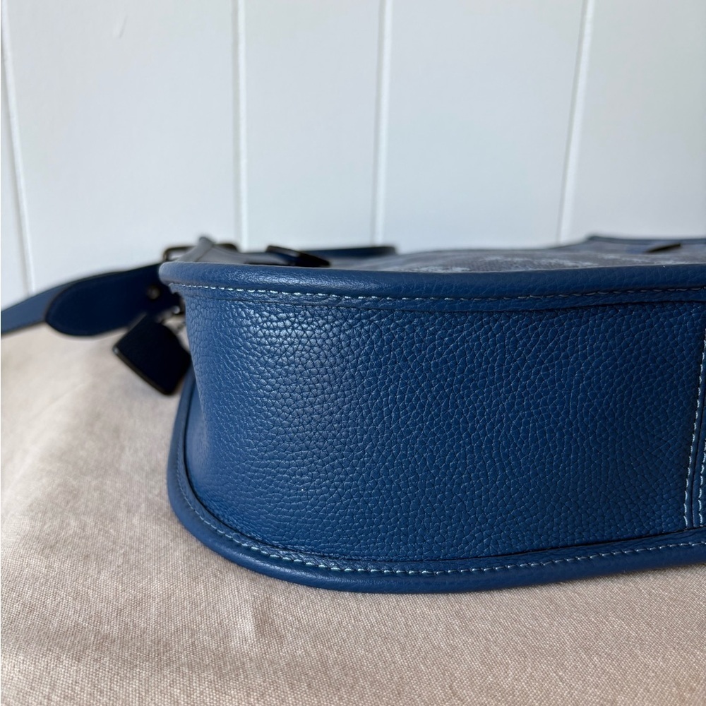 Coach Emery Crossbody with Horse and Carriage Print - Blue - Picture 8 of 13
